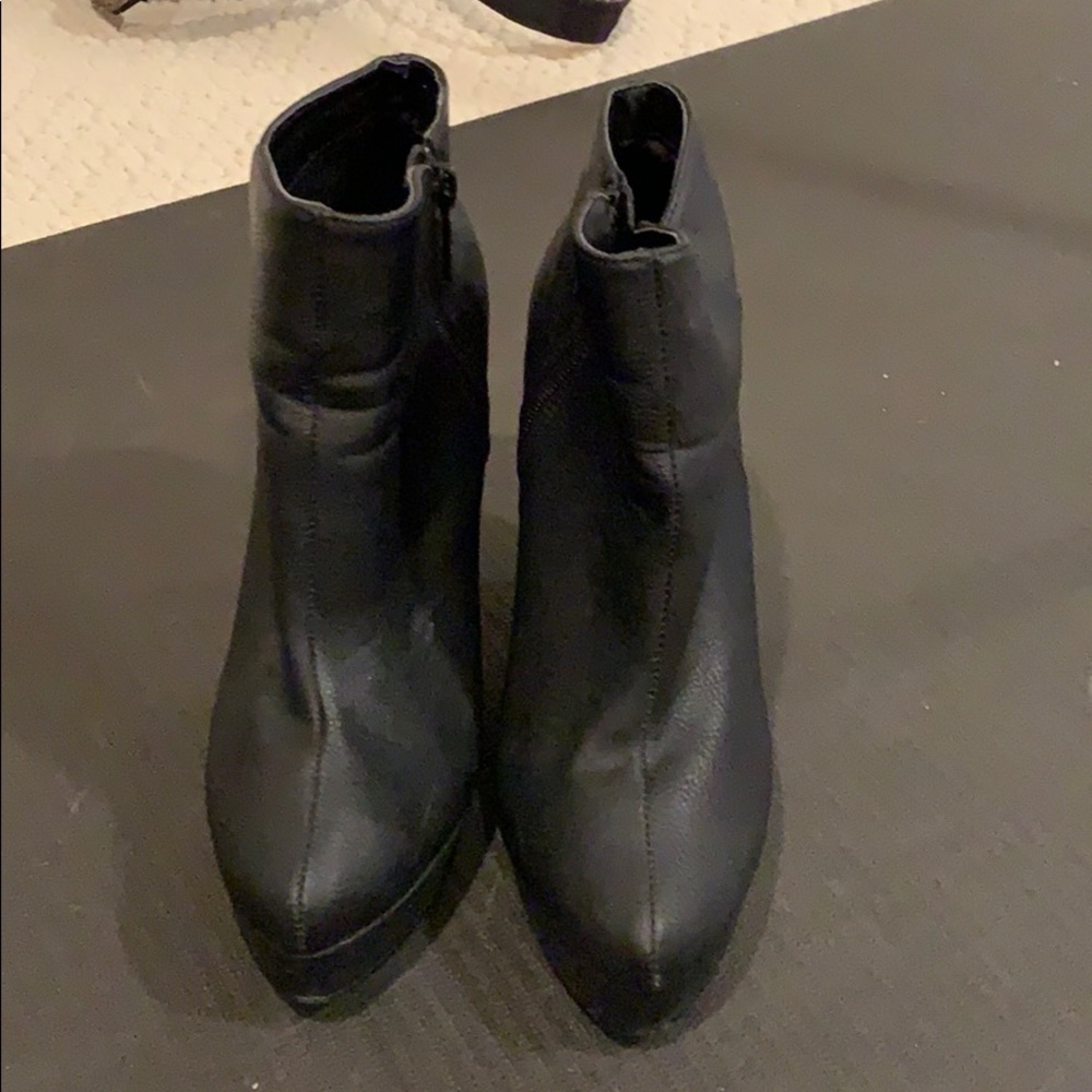 Wedge booties